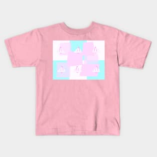 Color Pop Penguins Kids T-Shirt